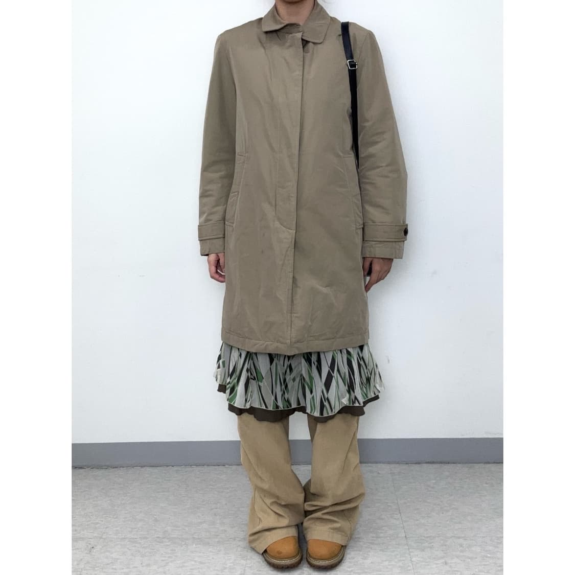 빈티지 브라운 코트 점퍼 상품이미지2