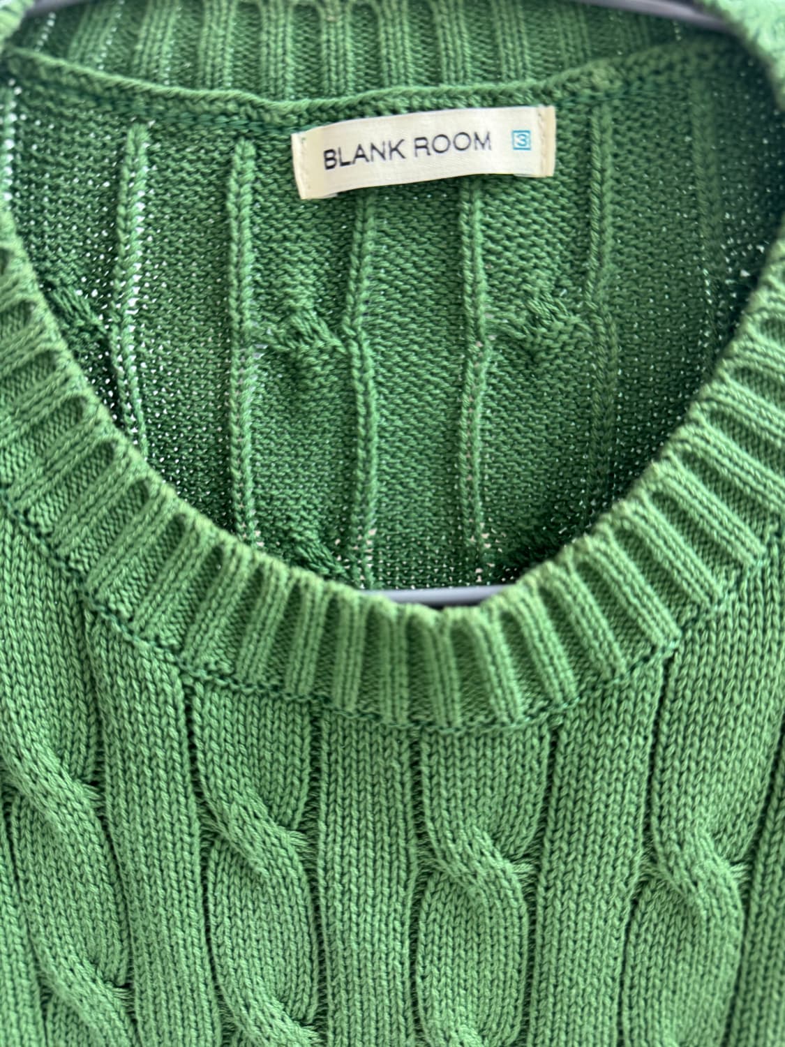 블랭크룸 케이블니트 3 상품이미지2