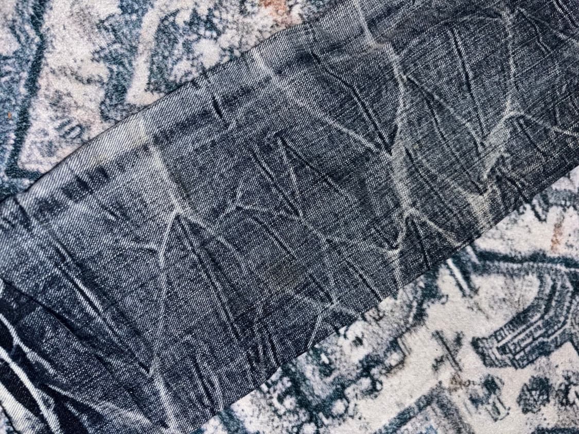 일본빈티지 Y2k 디트로이드 데미지 패치 데님 팬츠 상품이미지5
