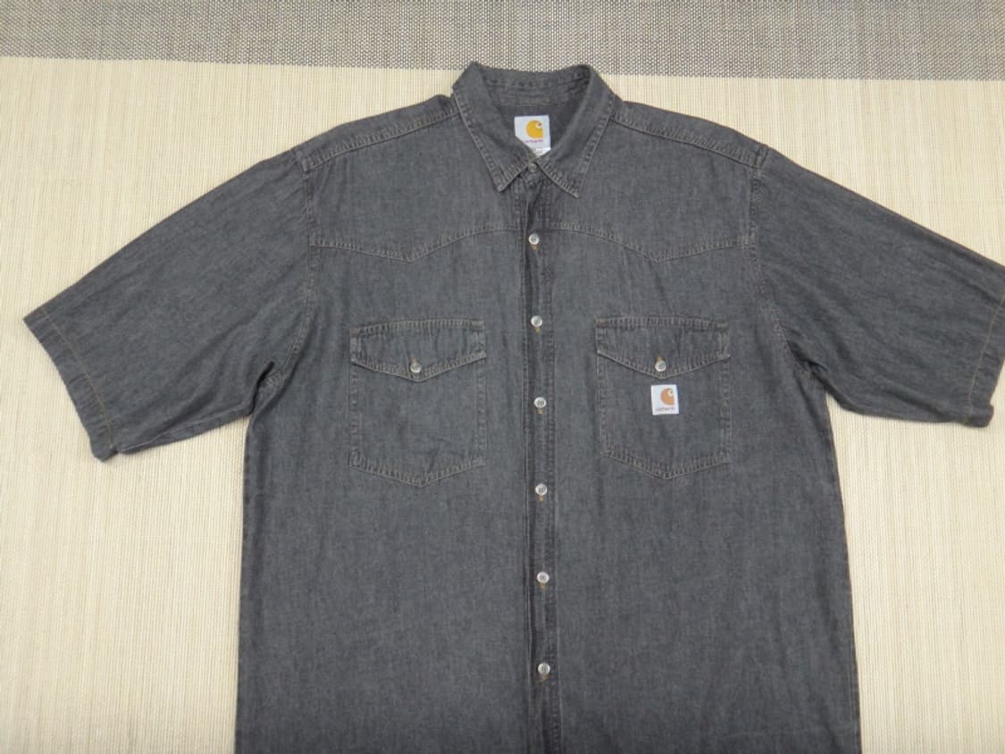 (115-120) 칼하트 FRS003 DNY 데님 셔츠 상품이미지3
