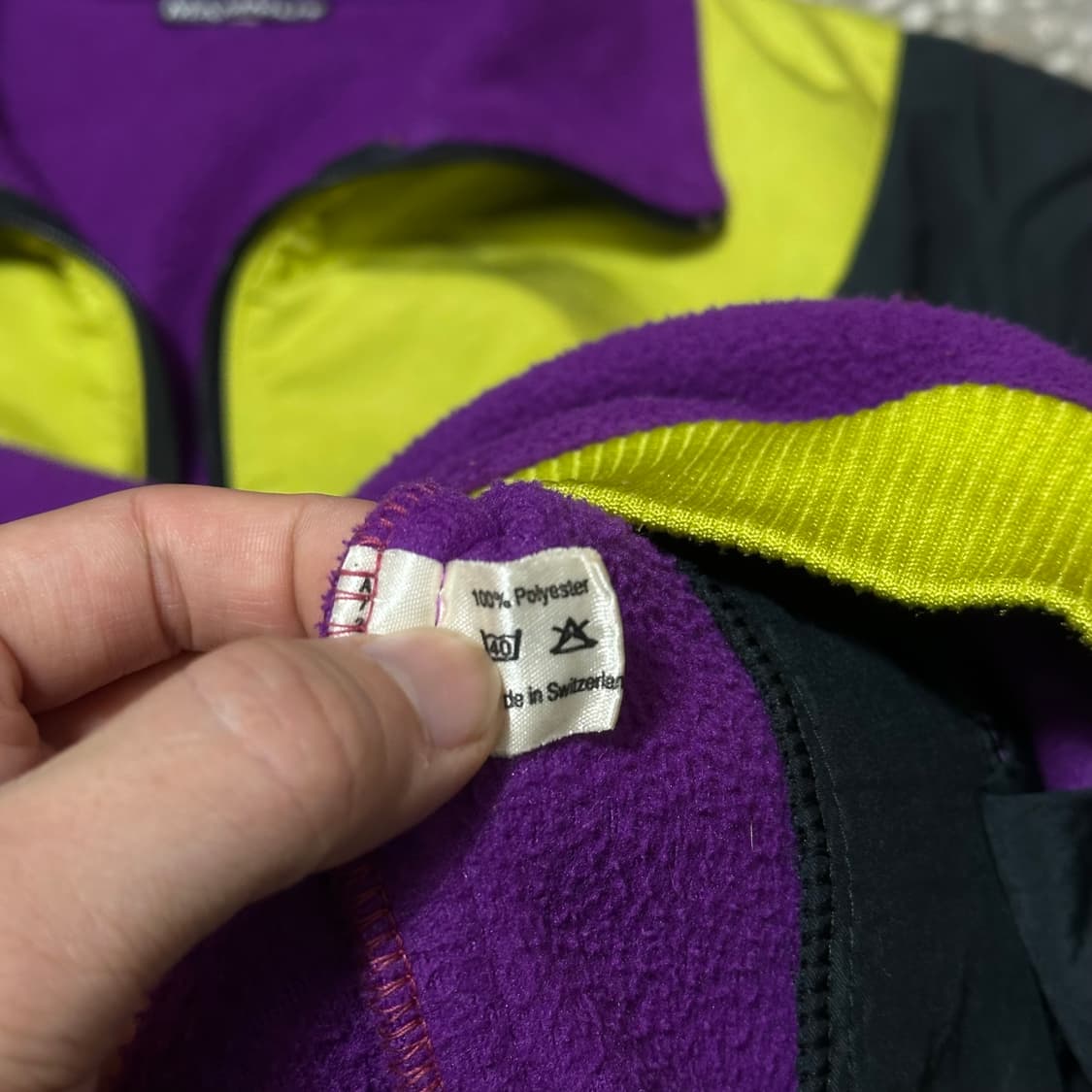 90's 마무트 반집업 플리스 상품이미지7