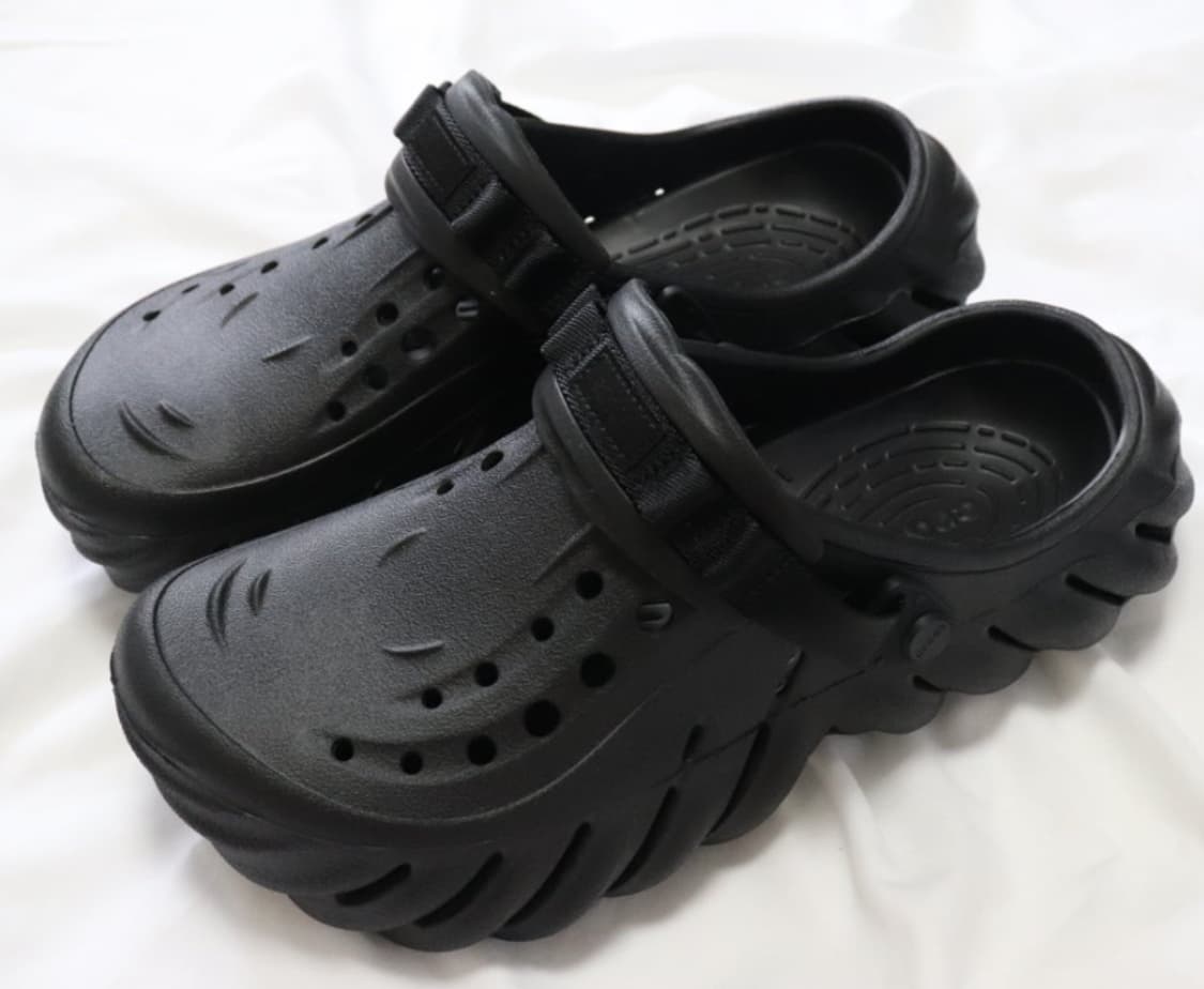 매장정품)) 크록스 에코 클로그 블랙 207937-001 / 남녀공용 상품이미지1