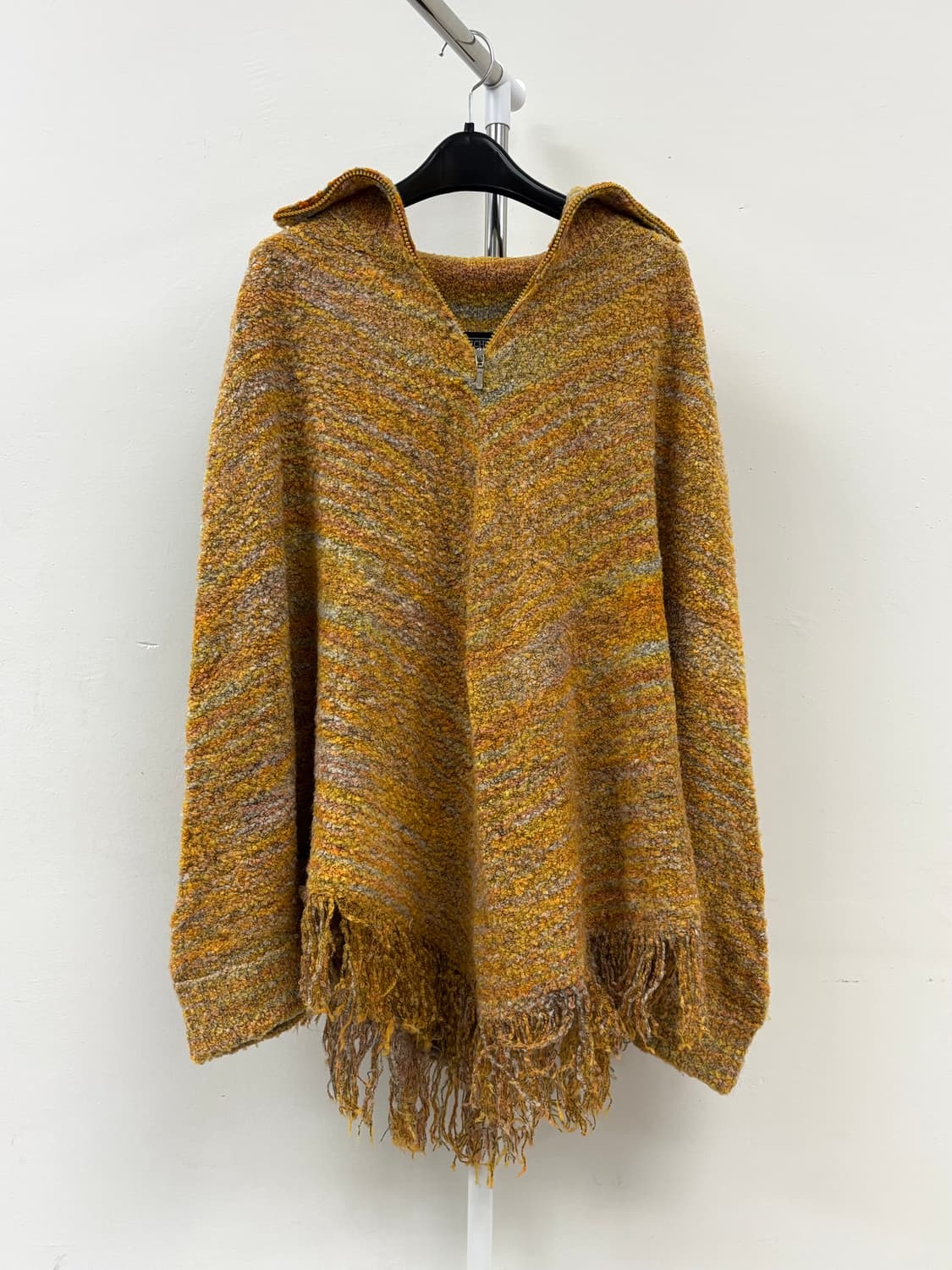 빈티지 보헤미안 니트 판쵸 케이프 망토 상품이미지5