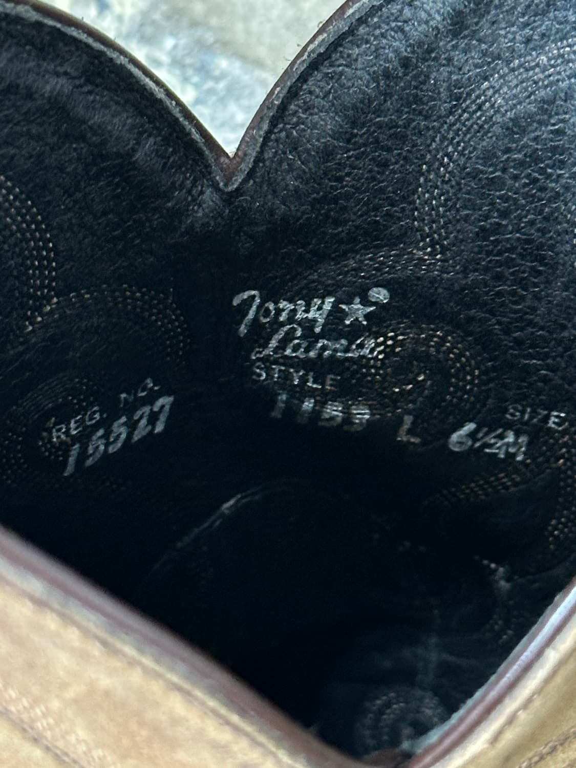 00's OG 토니라마 누벅 웨스턴 부츠 카우보이 부츠 상품이미지8