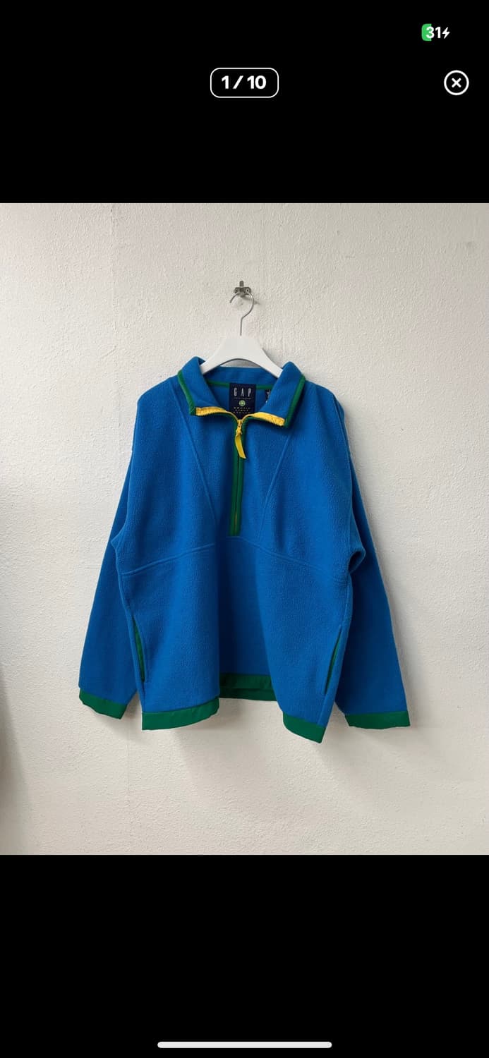 Old gap 후리스 집업 상품이미지1