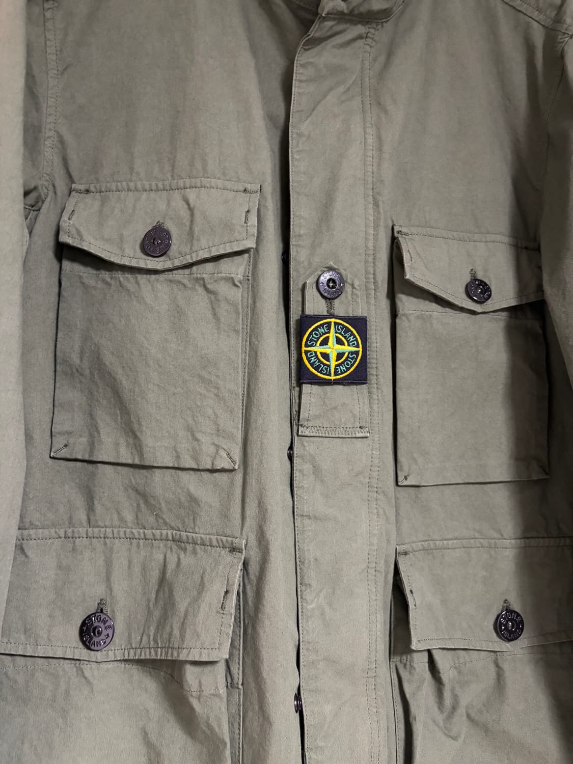 (새상품130만원)스톤아일랜드 필드자켓 야상 L 웍스아웃구매 상품이미지4