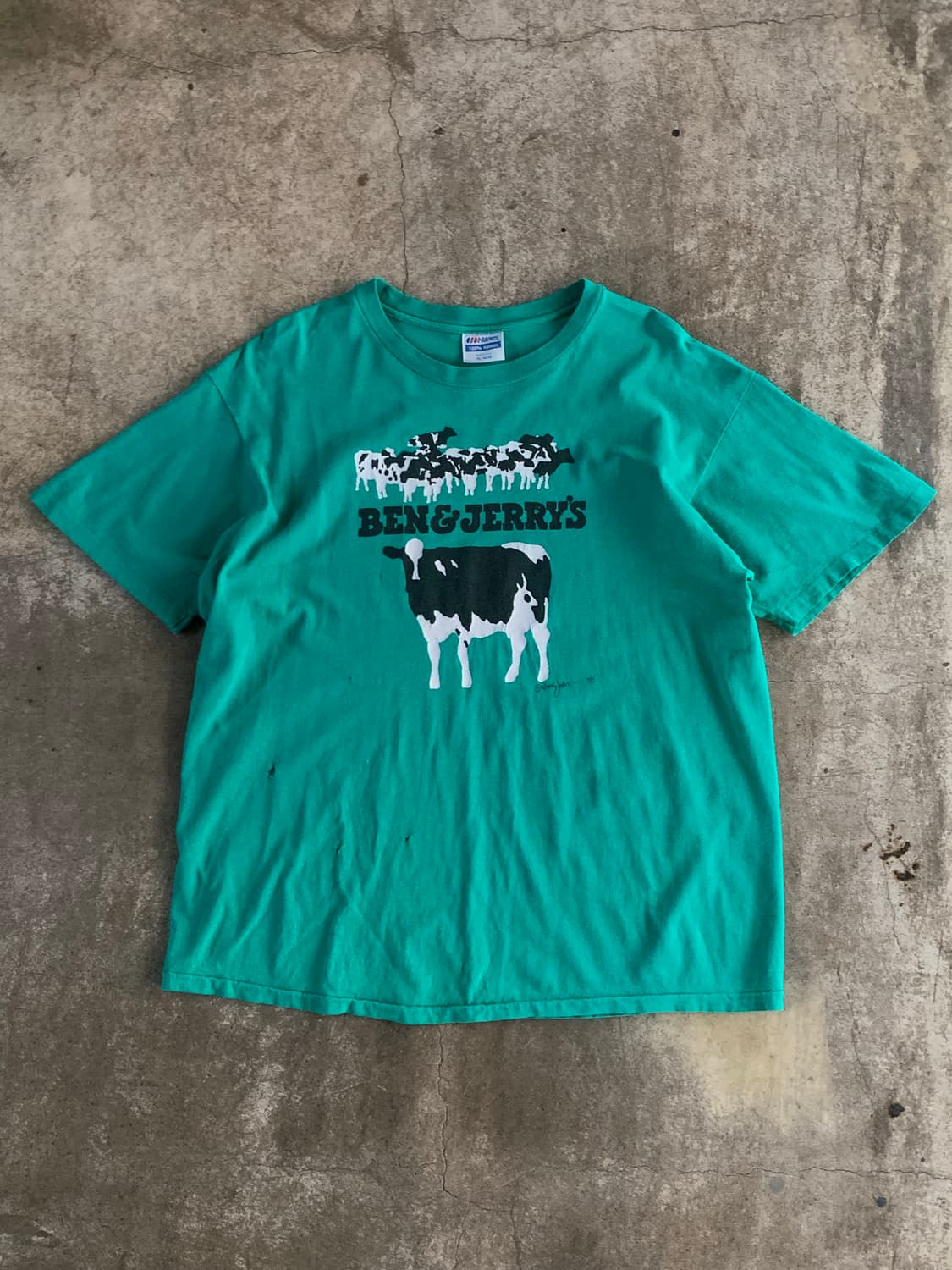 90s 벤앤제리스 프로모션 티셔츠 상품이미지1