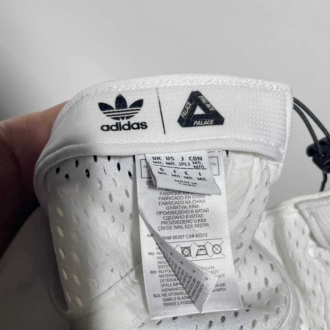 아디다스 팔라스 캡 모자 화이트 상품이미지8