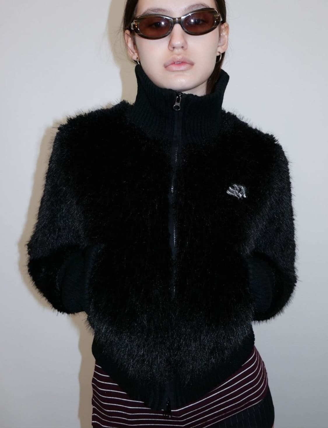 SCULPTOR 퍼 집업 자켓 (새상품) 상품이미지1