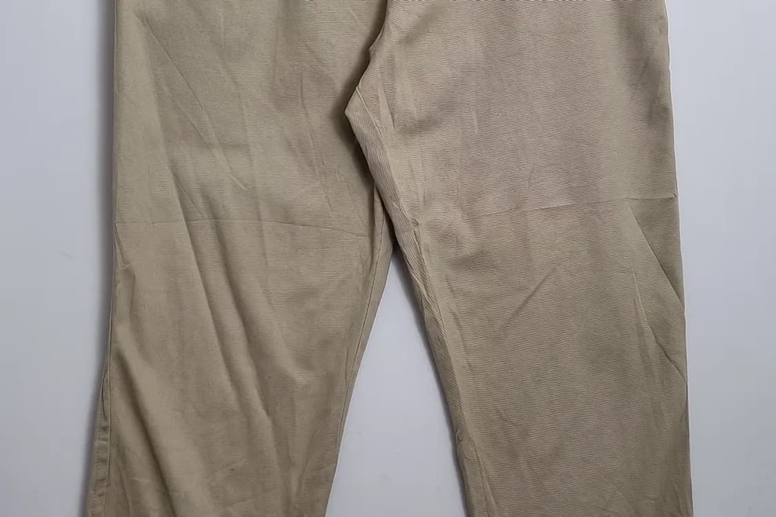 이세이 미야케 하이 스포팅 기어  베이지 코튼 팬츠 상품이미지4