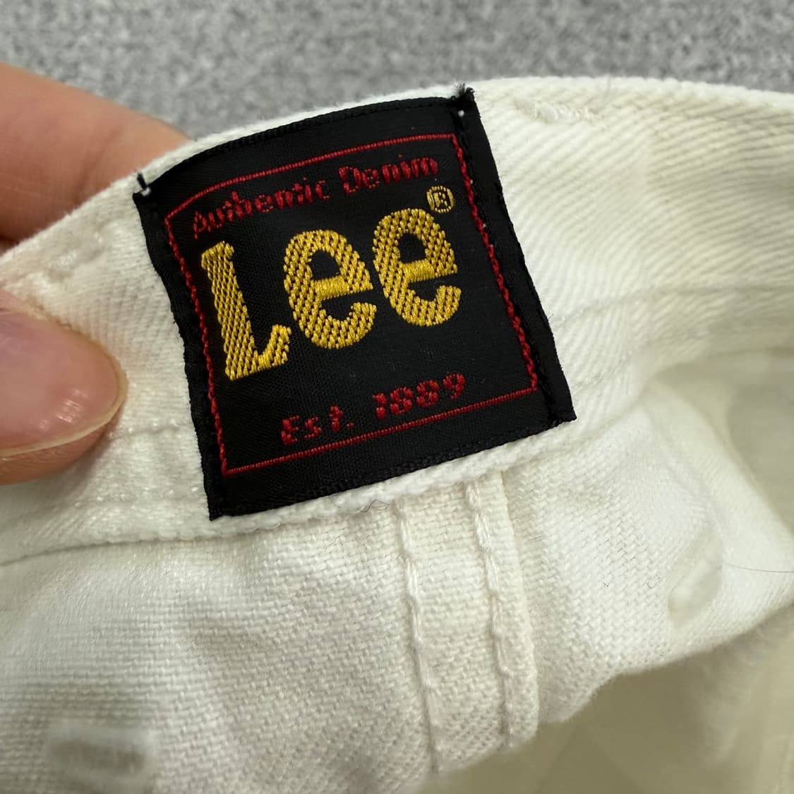 [M] LEE 코튼 미니 스커트 0109T1 상품이미지3