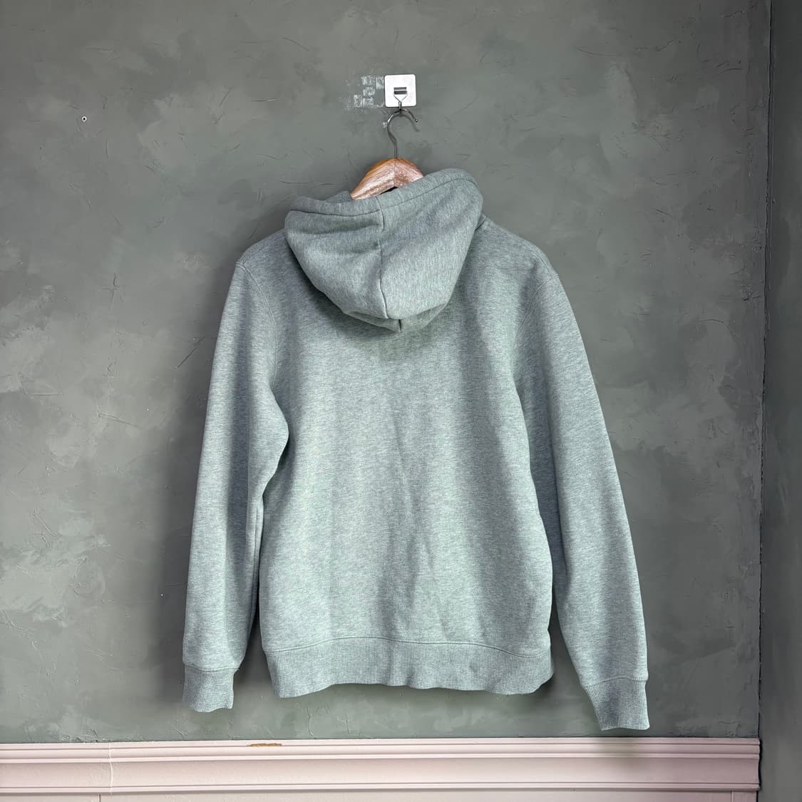 칼하트 빅로고 후드 그레이 상품이미지5