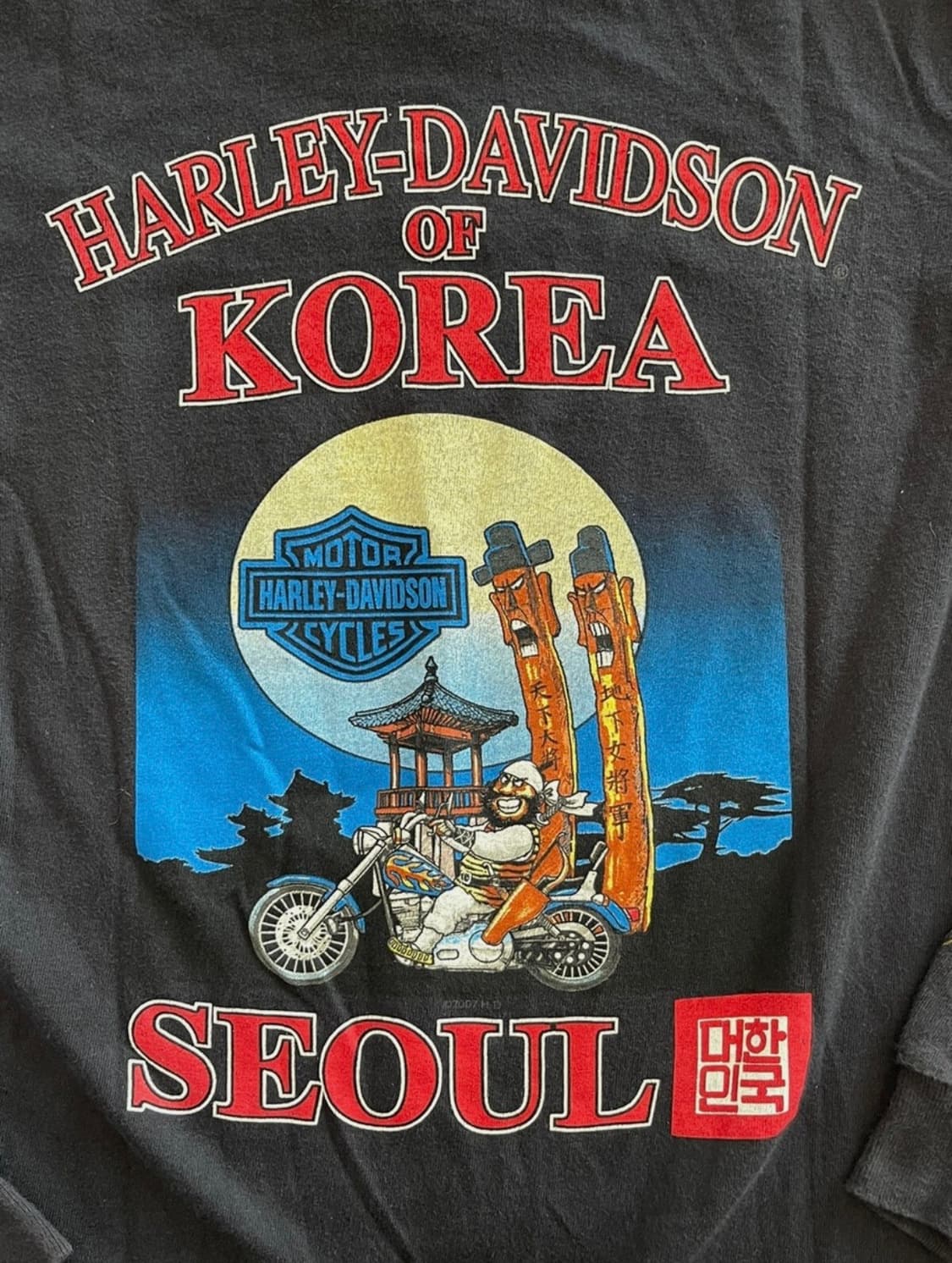 할리데이비슨 긴팔 코리아서울 에디션 상품이미지3