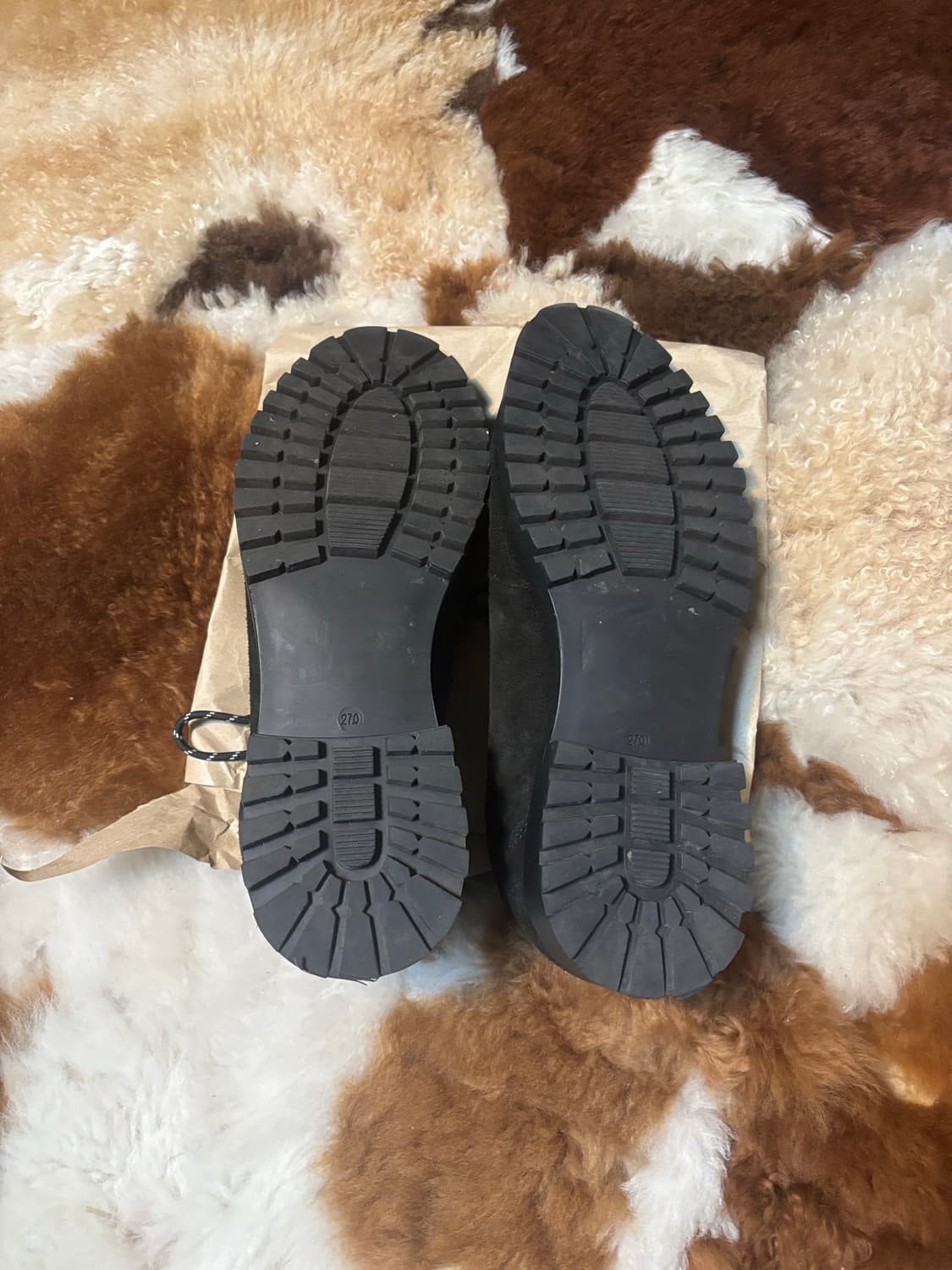 스웨이드 하이커 부츠 상품이미지3