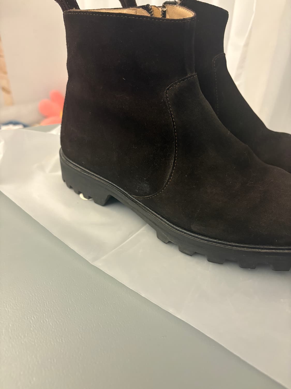 아페쎄 APC 스웨이드 첼시 부츠 260mm 상품이미지2