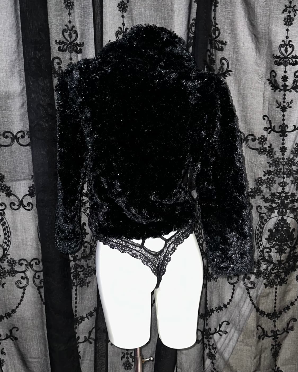 Black Eco Fur JK 상품이미지3