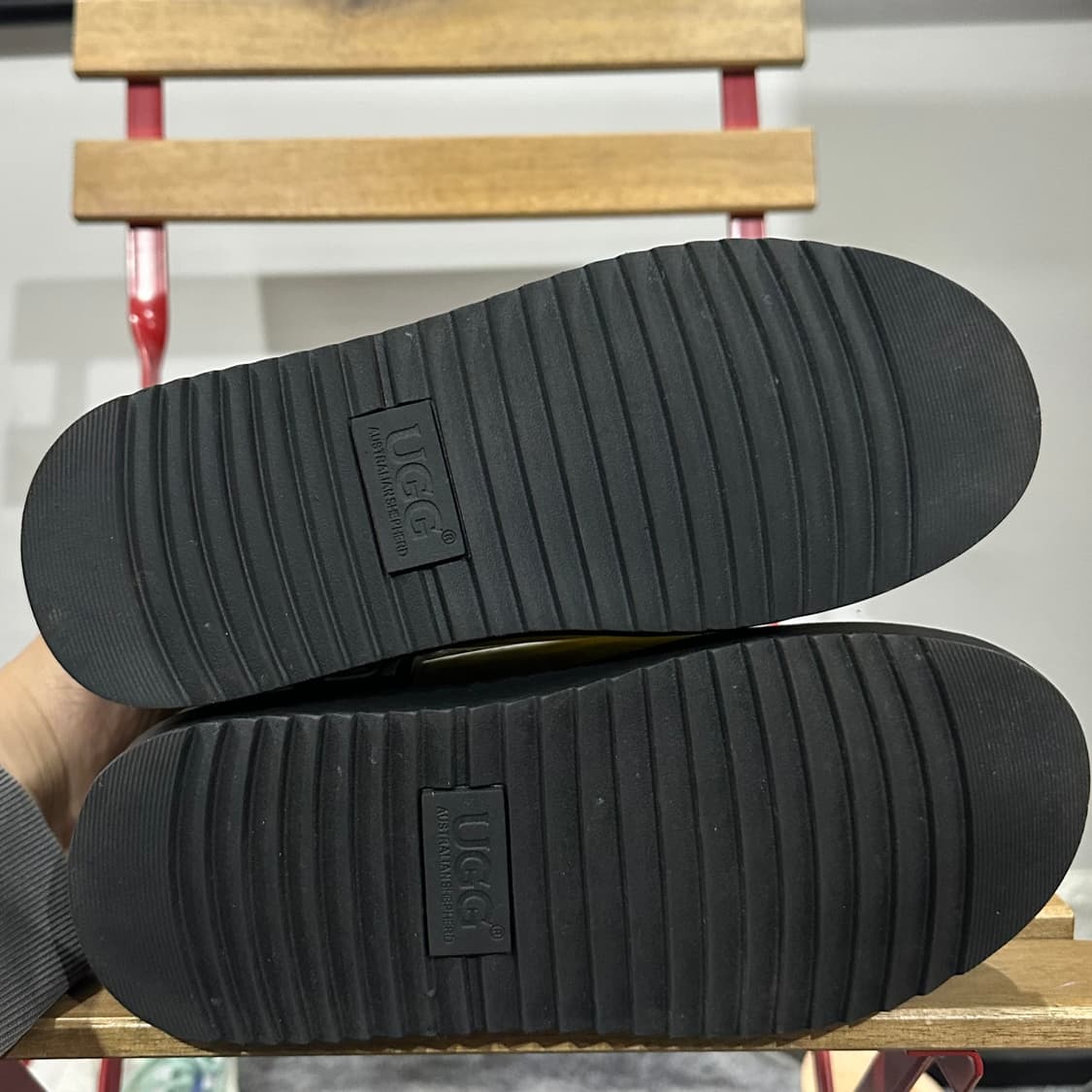 EU37) UGG 어그 부츠 여성 여자 클레어 블랙 상품이미지5