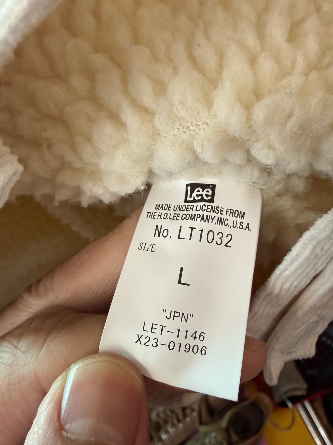 Lee Storm Rider 코듀로이 보아 자켓 L 상품이미지4