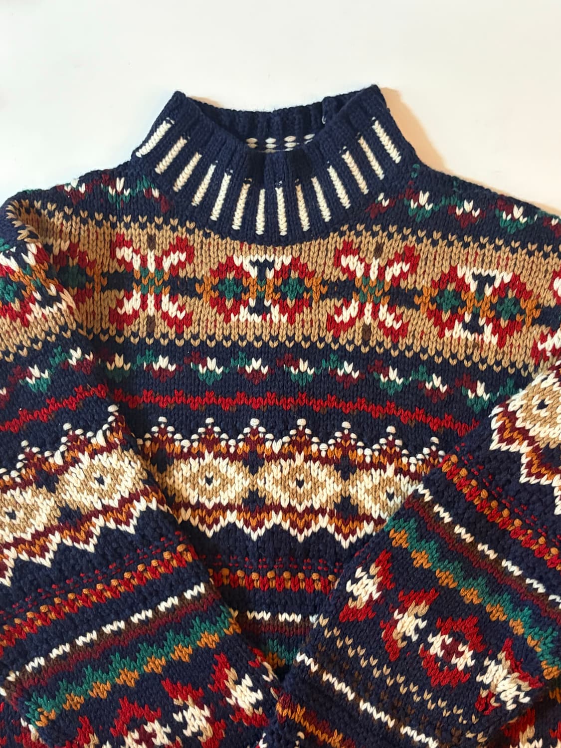 톰보이 노르딕 니트 판매합니다 상품이미지1