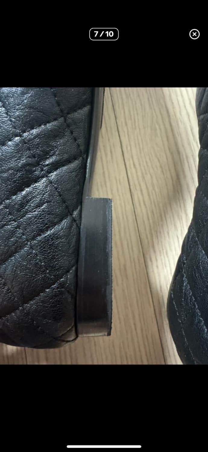 샤넬 퀼팅 발레리나 플렛 38.5 상품이미지5