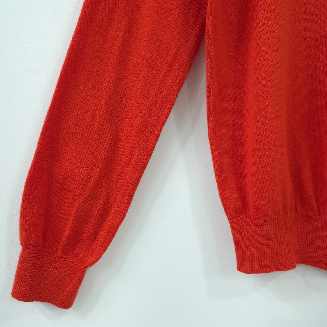 GU 레드 라운드넥 가디건 상품이미지7