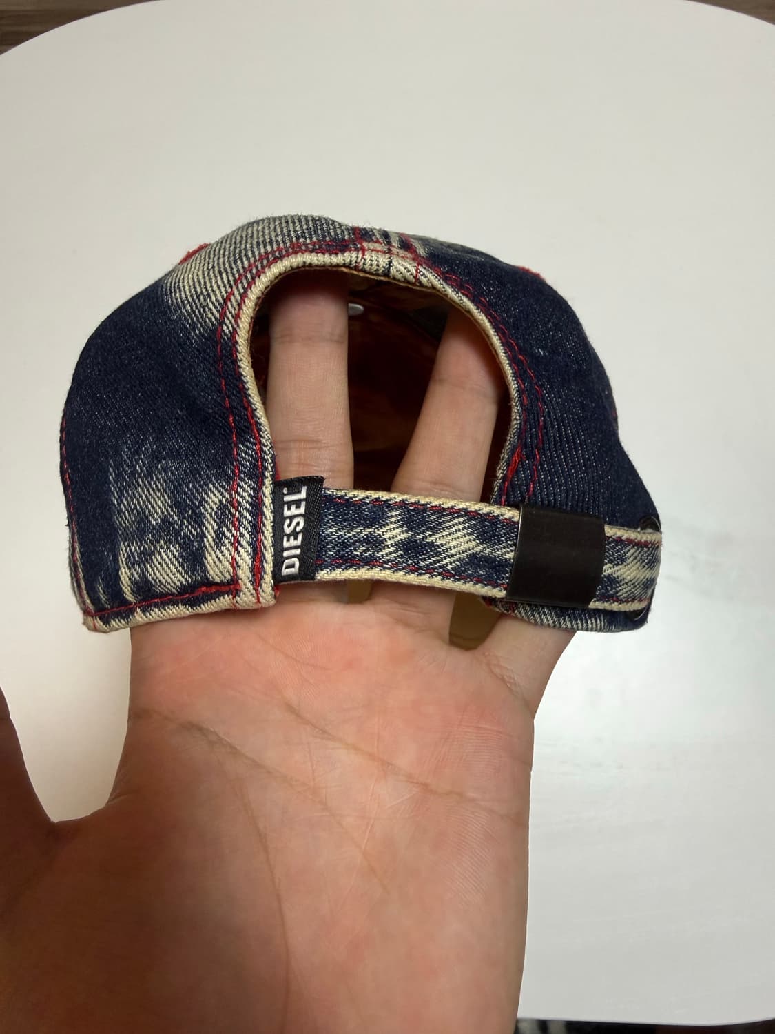 디젤 C-세이몬 트리티드 데님 베이스볼 캡  01사이즈 상품이미지3