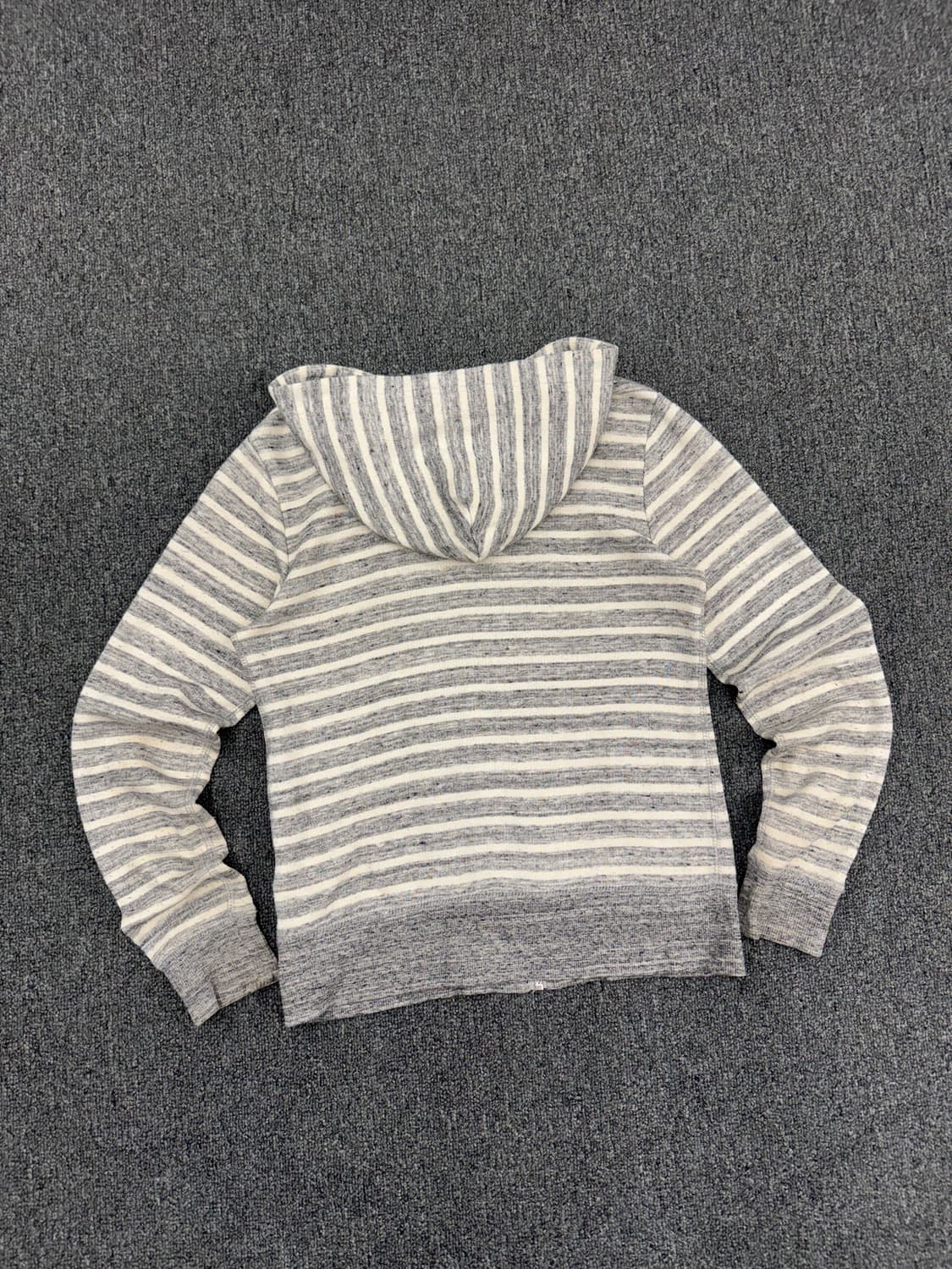 M)Sorridere 빈티지 스트라이프 패턴 여성 후드집업 상품이미지5