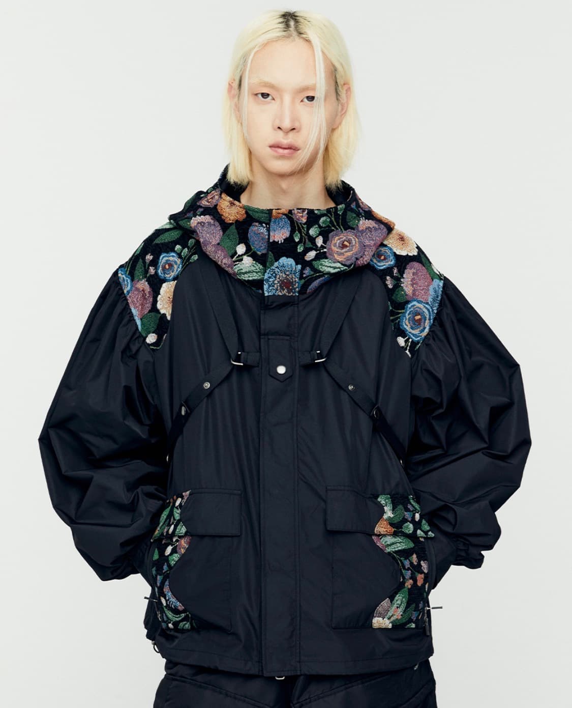 앤더슨벨 하네스점퍼 블랙 XL 상품이미지1