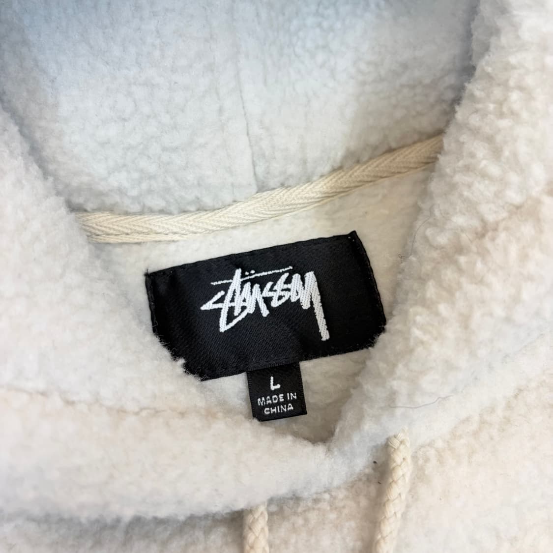 stussy 스투시 브론슨 쉐르파 후드 본 L  상품이미지2