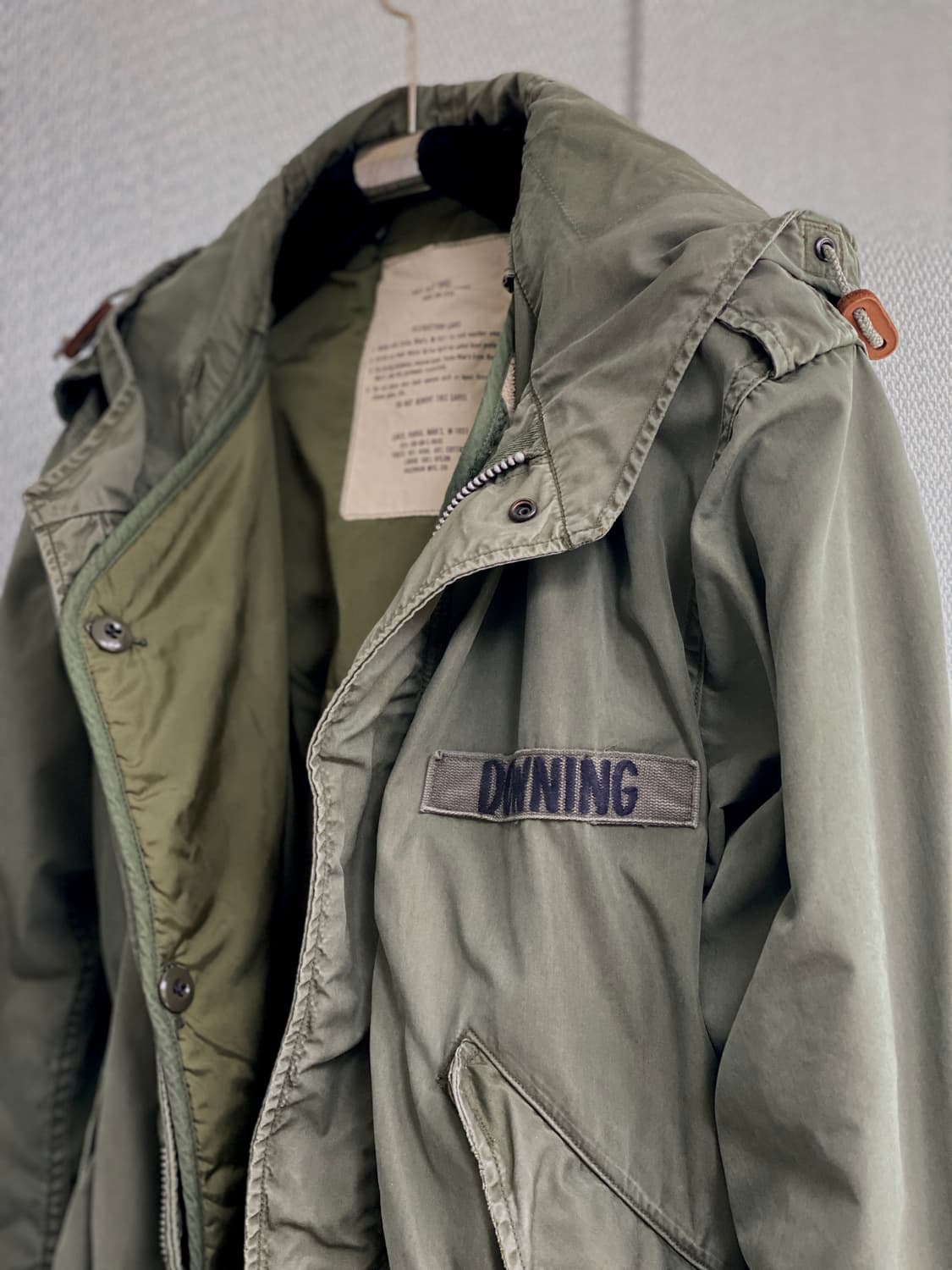  희소성의 가치, 오리지널 미군 M-1951 피쉬테일 야상 X-SMALL 상품이미지9