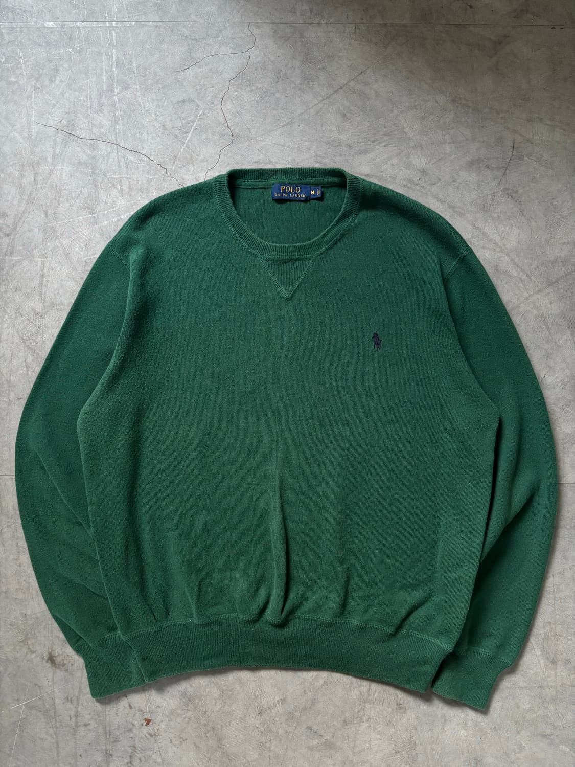 Polo 폴로 랄프로렌 딥그린 컬러 코튼 맨투맨 상품이미지3