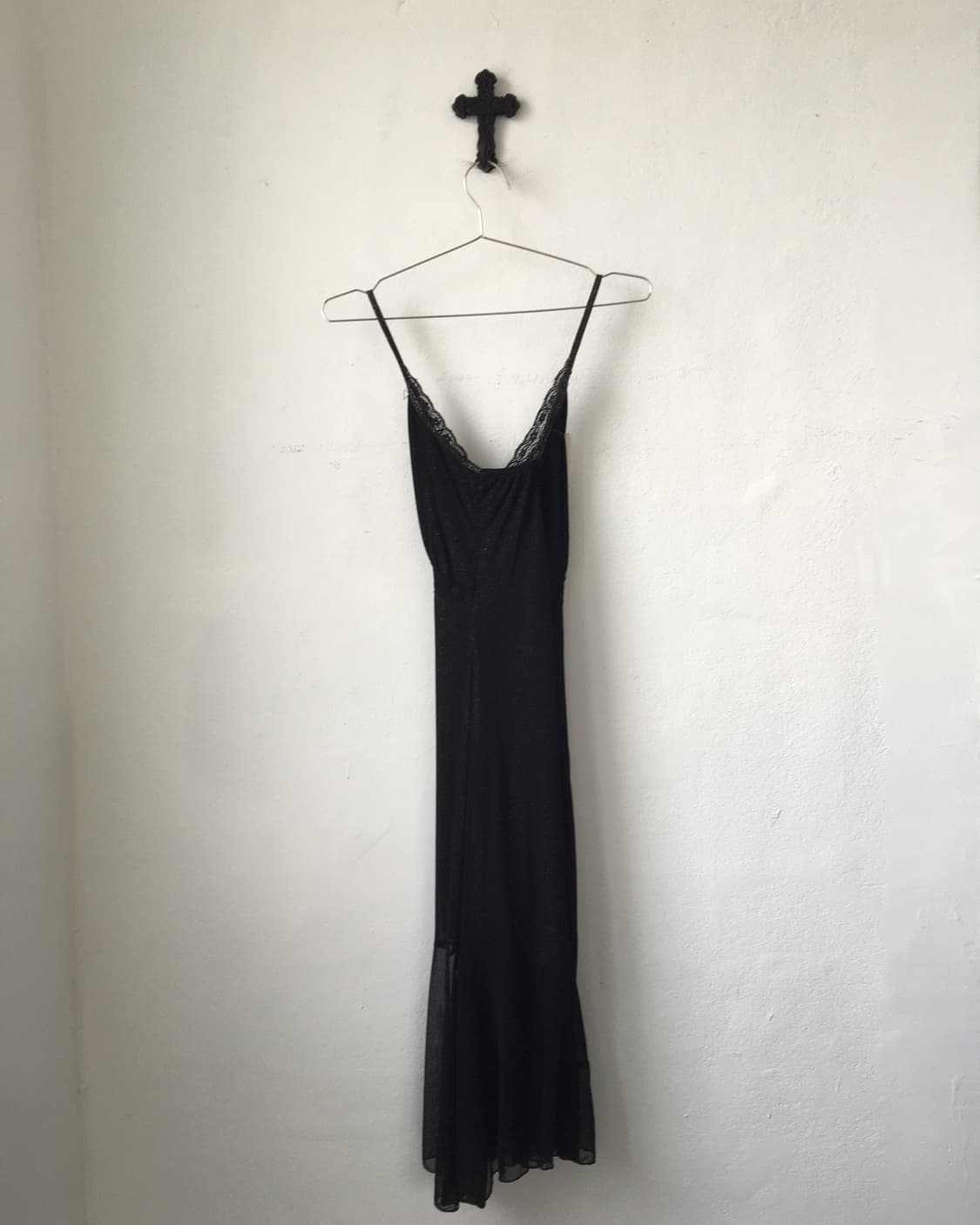 Lace trimming sleeveless onepiece 상품이미지3