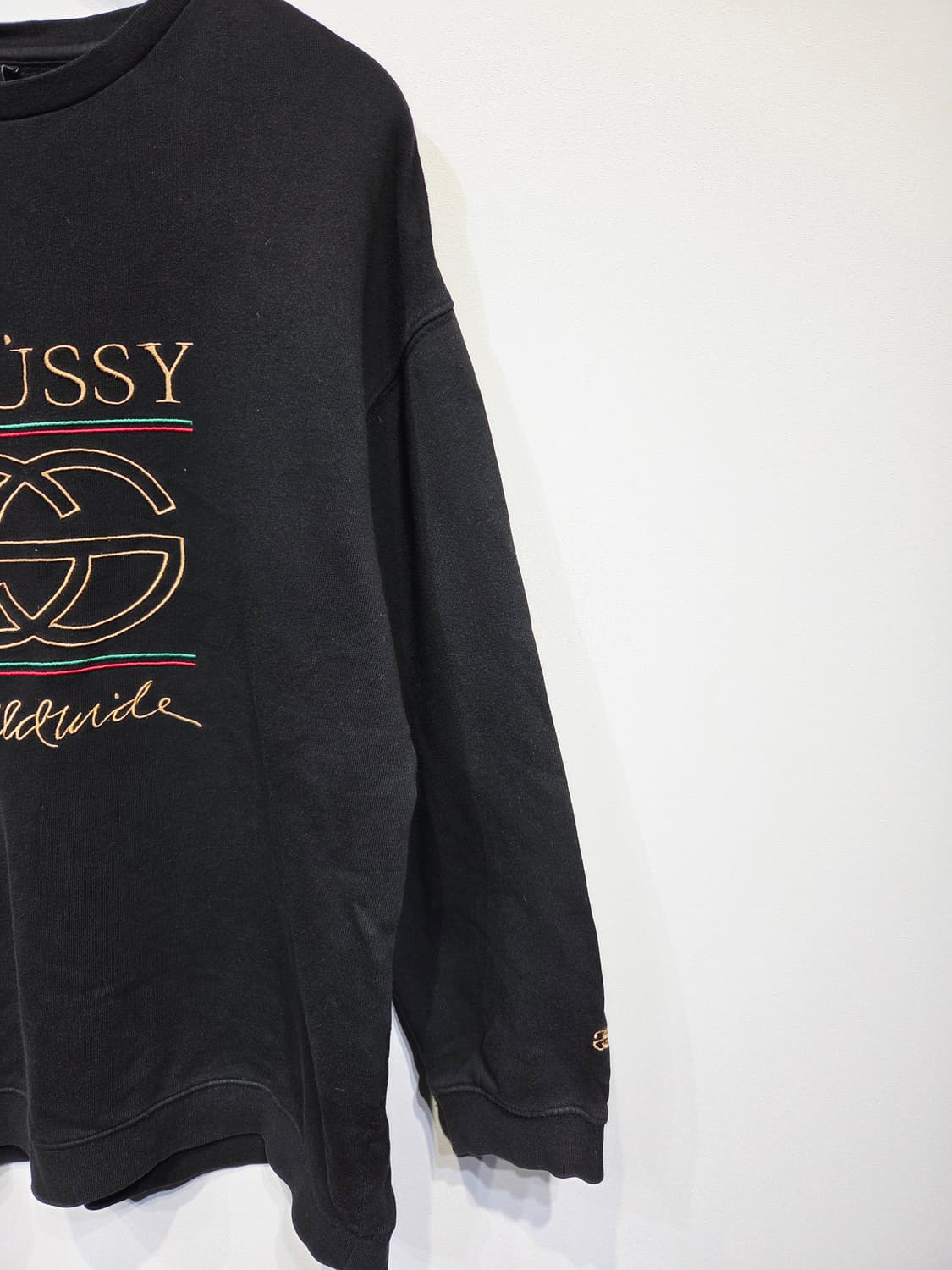 스투시 구찌 패러디 트래쉬드 맨투맨_호칭8 상품이미지4