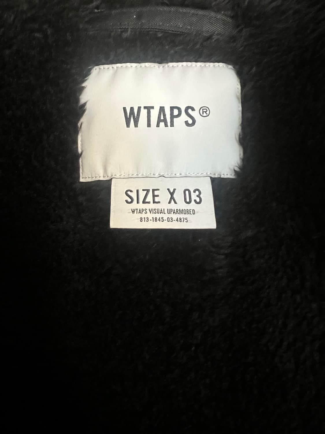 (3)더블탭스 MC 자켓 나일론 옥스포드 블랙 상품이미지3