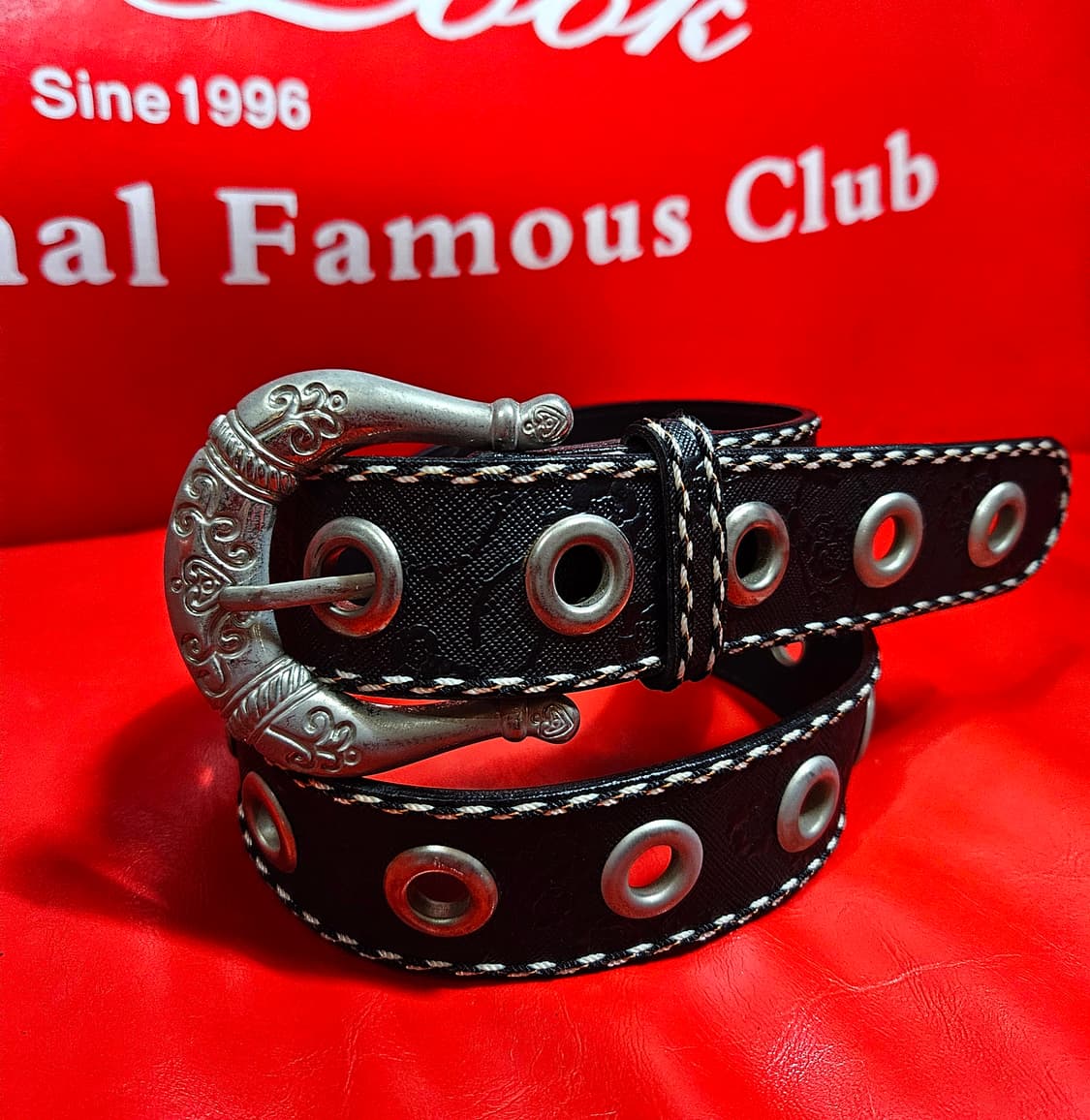 Laurant benon in paris 빈티지 웨스턴 가죽 벨트  상품이미지2