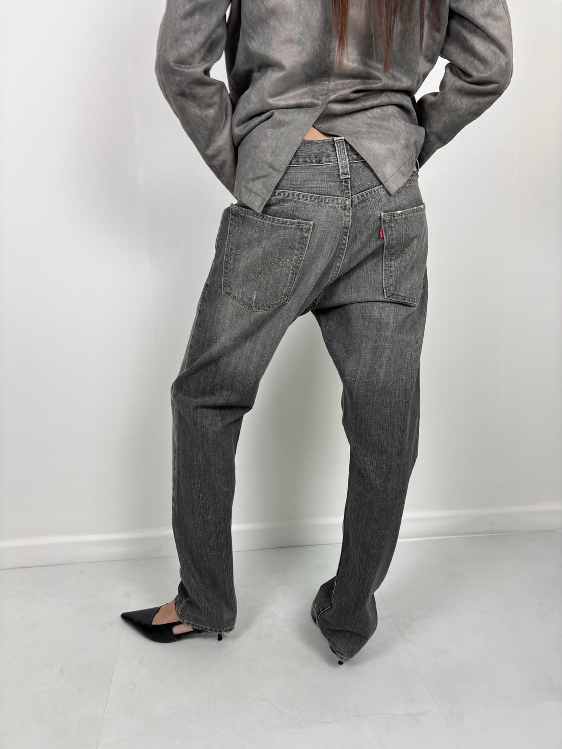 LEVIS 520 WASHED DARK 상품이미지5