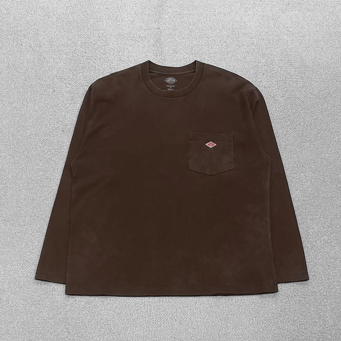 단톤 Danton 포켓 롱슬리브 브라운 상품이미지1