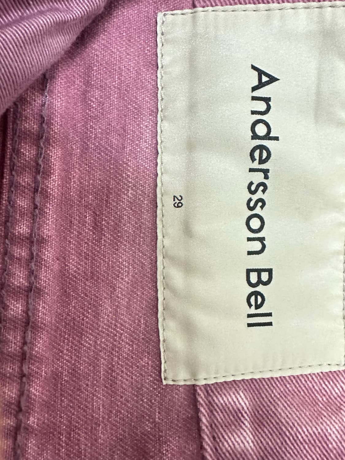 앤던슨벨 핑크 팬트 size29 상품이미지4