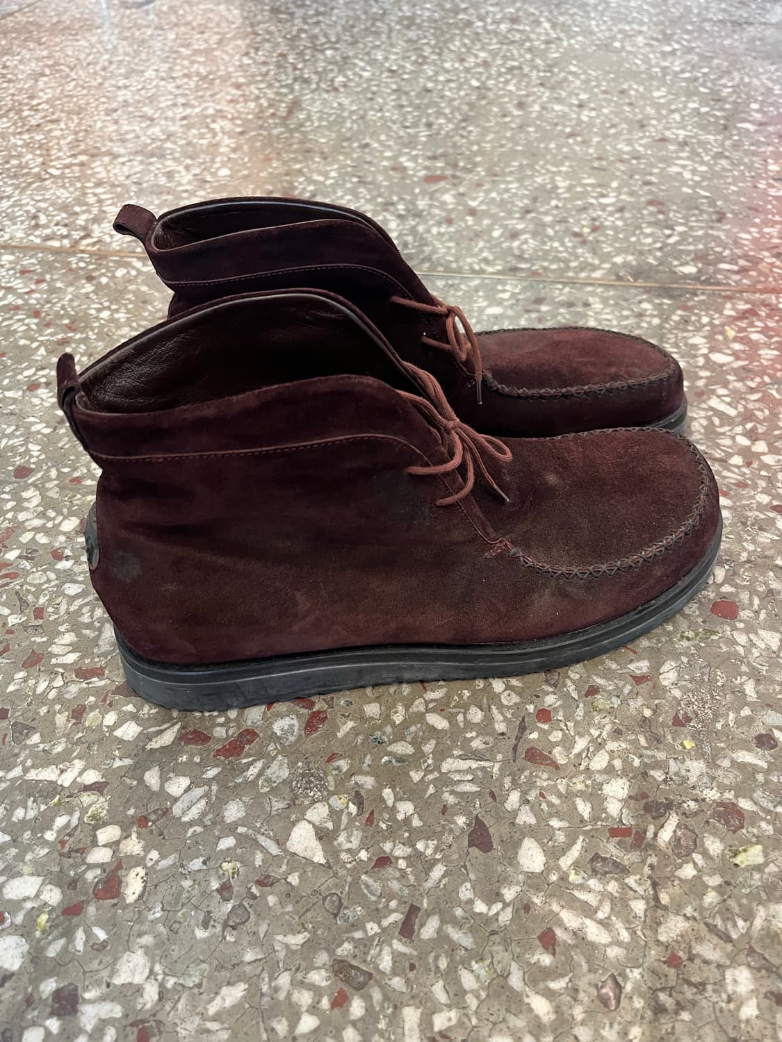 지아니 베르사체 메두사 스웨이드 목토 부츠 상품이미지6