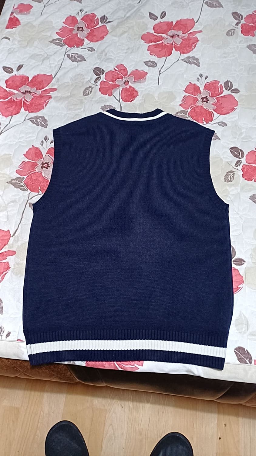 뉴에라 뉴욕 니트조끼 110 가슴59 기장75 상품이미지4