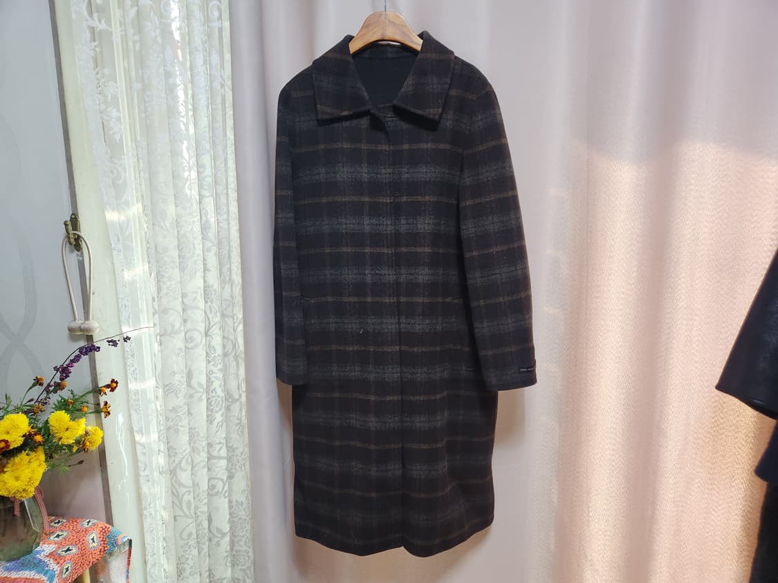 시스템  모(90%)양면핸드메이드코트 상품이미지4