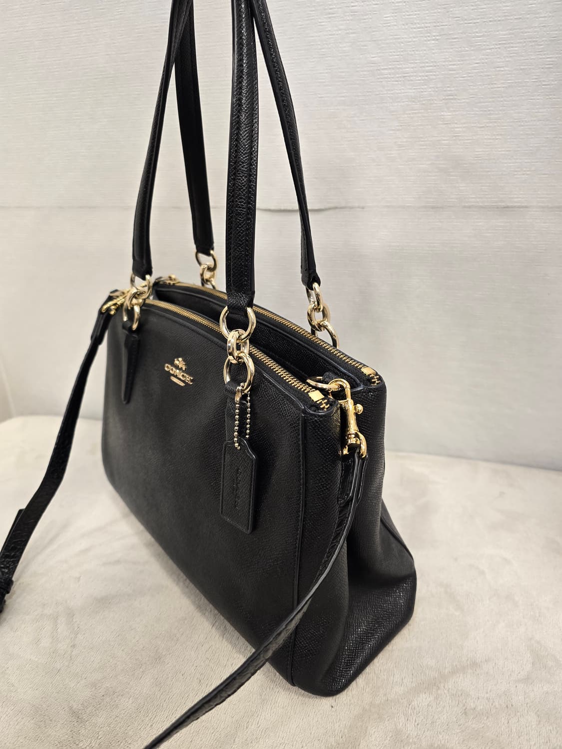 코치 블랙 토트백 숄더백 크로스백 가방 상품이미지4