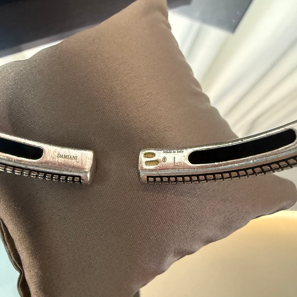 [정품] 다미아니 메트로폴리탄 실버 브레이슬릿 팔찌 상품이미지5