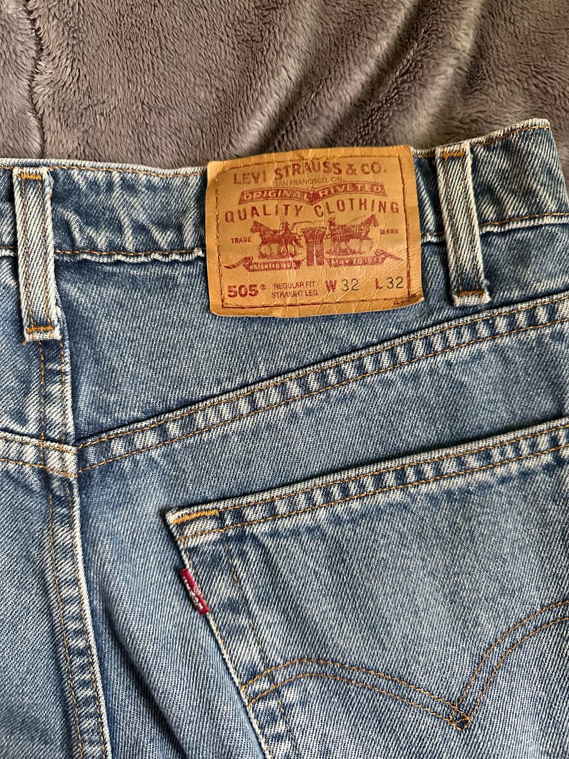 90s 리바이스 505 데님 상품이미지2