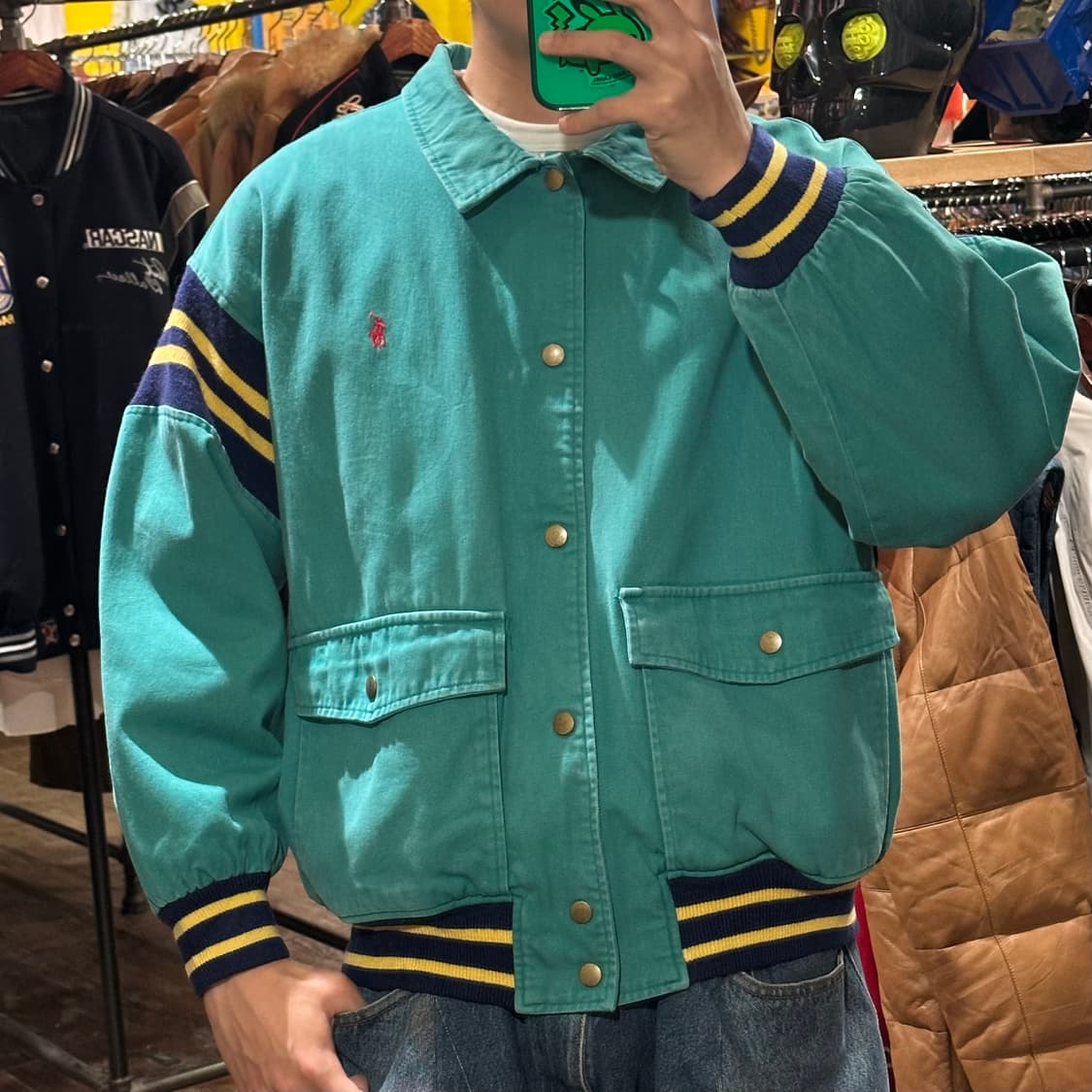 [HI] 폴로 랄프로렌 자켓 그린 상품이미지2