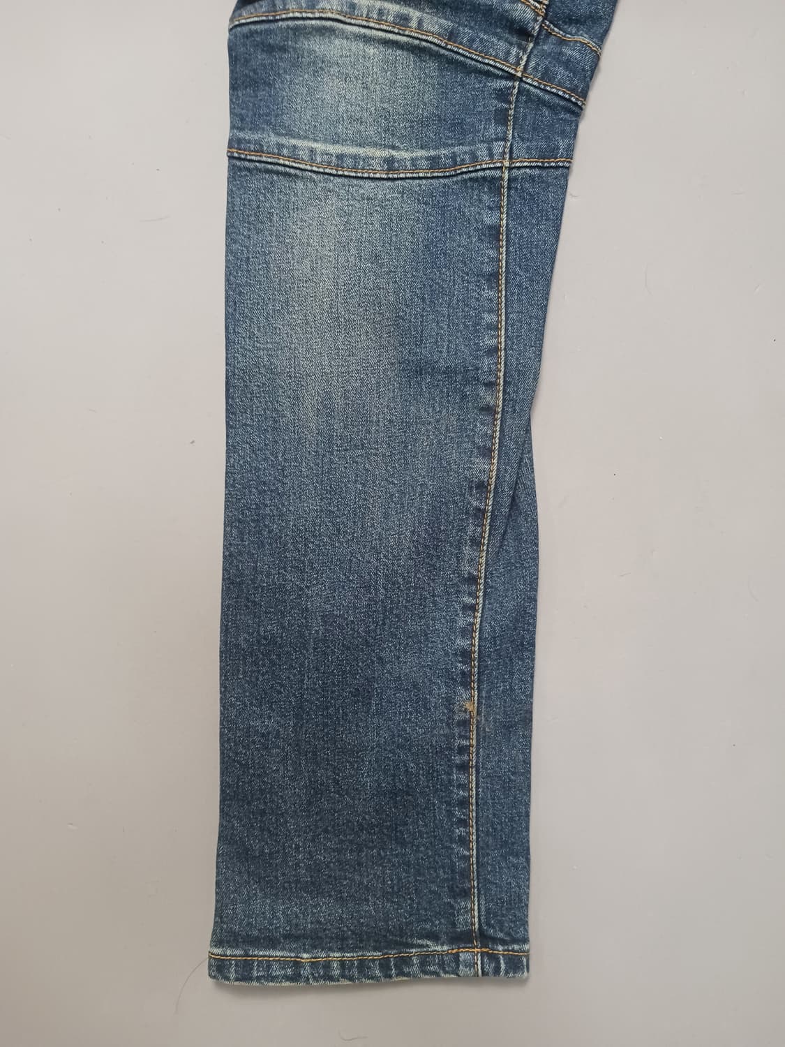 [32] 발망 진청 워싱 바이커진 청바지 상품이미지3