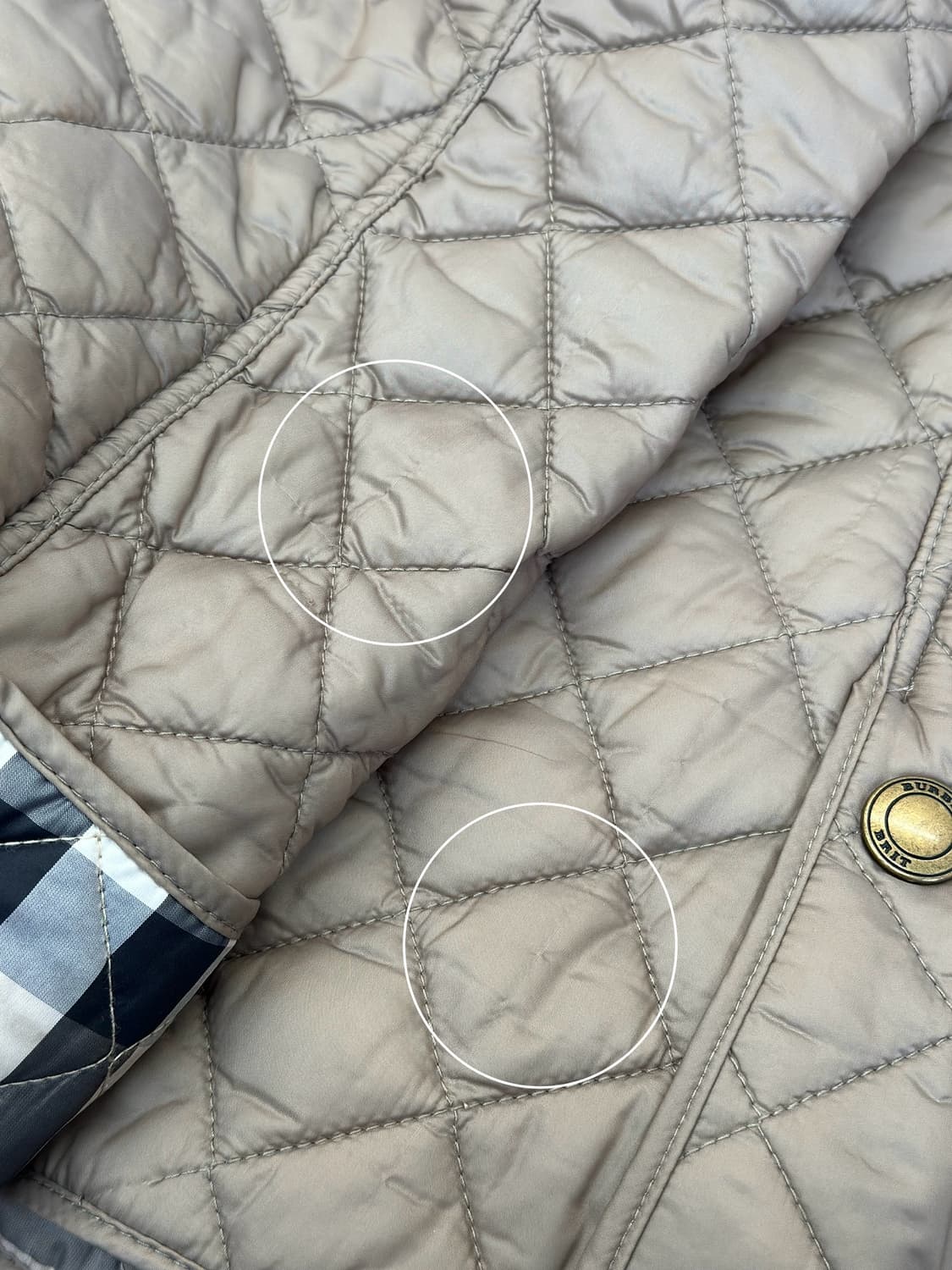 버버리 브릿 캔코트 퀼팅 자켓  상품이미지9
