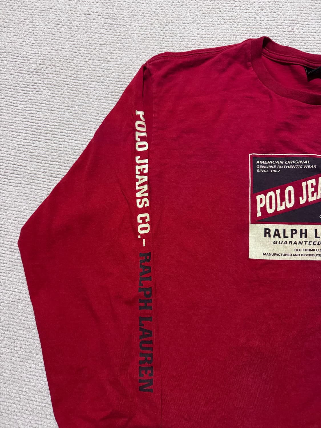 00s 폴로랄프로렌 롱슬리브 티셔츠 XL 상품이미지3