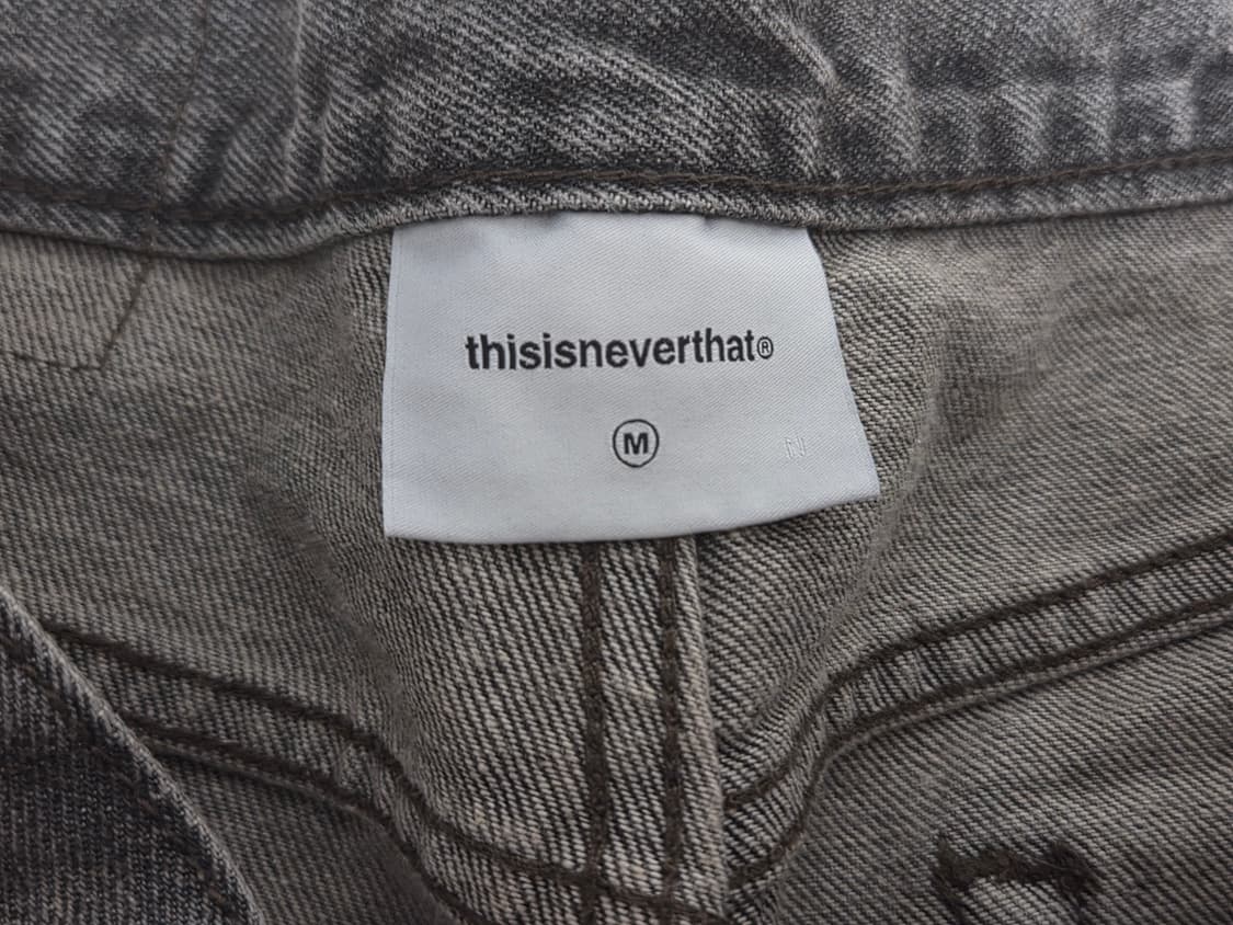 디즈이즈네버댓 레귤러핏 진 상품이미지4