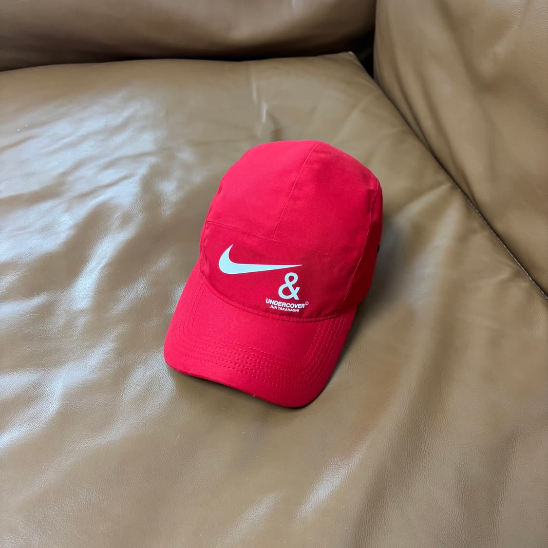 나이키 언더커버 NRG AW84 러닝캡 캠프캡 모자 레드 상품이미지1